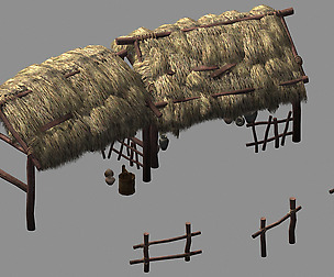 Architecture-Desert-Thatched Shed 12