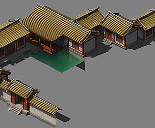 General Mansion-Front Yard-Architecture
