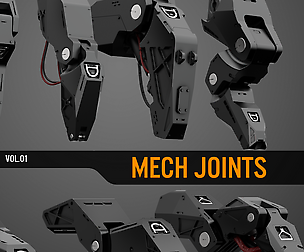 Mech Joints - Kitbash