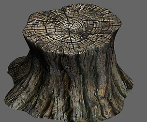 Elf-Forest-Tree City-Stump 12