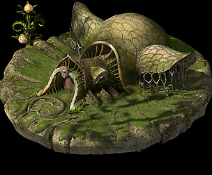 Elf-Forest-Tree City-Equipment Shop 03