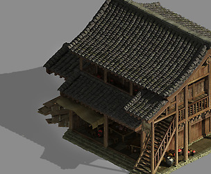 Tavern-Folk House-Double Storey Building 23