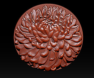 Chrysanthemum Flower Necklace