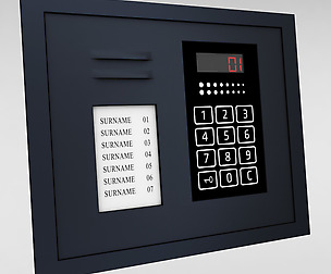 Intercom low poly