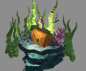 Dragon Palace-Props-Undersea Plant 02