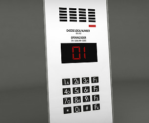 Intercom 3 low poly