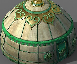 Mongolia-Military-Green Tent 13