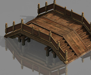Wooden structure-bridge 02