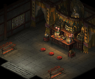 Dilapidated Hut-Jinshan Temple-Interior 12