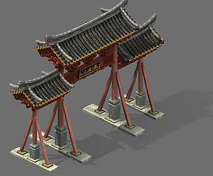 Qing Dynasty-Street-Memorial Arch 21