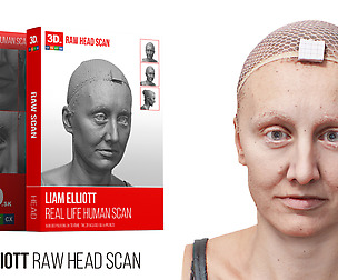 Liam Elliott Raw 3D Head Scan