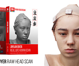 Jaylah Dyer Raw 3D Head Scan