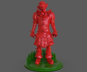 Pennywise IT Sculpture 2017