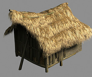 Song Dynasty-Small Town-Folk House 02