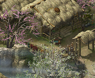 Song Dynasty-Small Town-Folk House 06