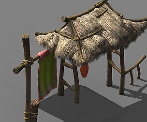 Song Dynasty-Small Town-Folk House 07