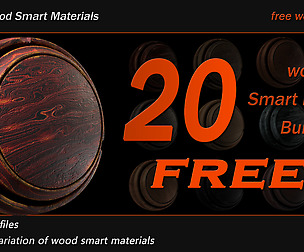 20 Wood Smart Material Bundle(Free Bundle)