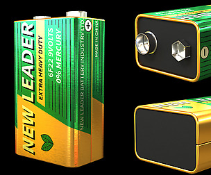 9 Volts Battery