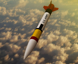 Patriot missile rocket