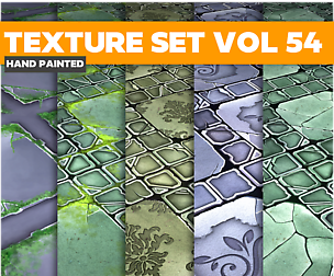 TILE VOL.54 - GAME PBR TEXTURES