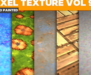 PIXEL VOL.98 - GAME PBR TEXTURES