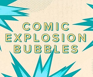 Comic Explosion Bubbles