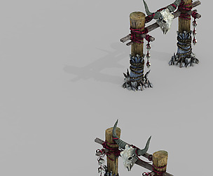 Temple of Woma-Guardrail Door 01