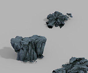 Shura Heaven-Damaged-Rocks