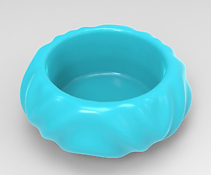 Flat Cute Geometric Succulent 3D Printing Planter
