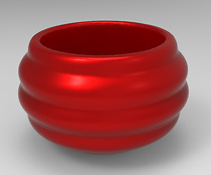 Cute Barrel Geometric Succulent 3D Print Planter