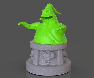 Oogie Boogie Bust