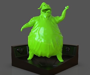 Oogie Boogie Sculpture
