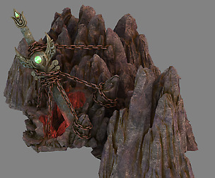 Meteor Dragon Purgatory-Sword-Mountain
