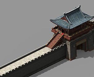 Chang an City-East City Gate 08