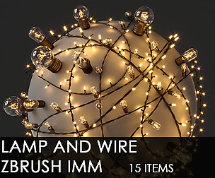 Lamp and Wire IMM curve brush + free video