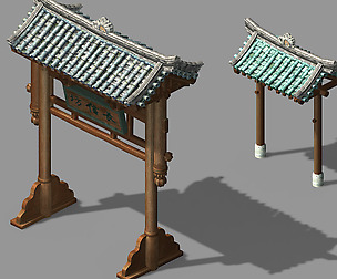 Changxinfang-two archways
