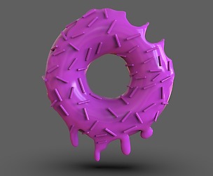 Big Donut 3D Print