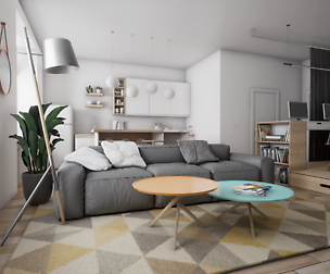 Modern Studio Apartment 2