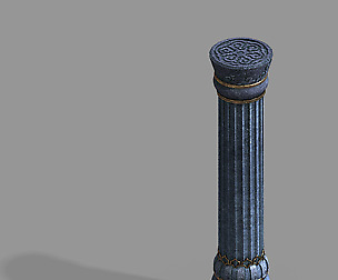Zhentian Palace-Pillar 1