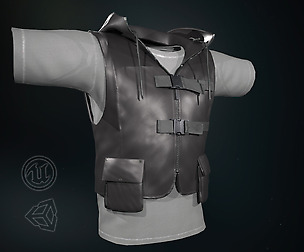 Men Vest And T-Shirt