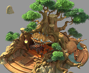 Plant house-tree house
