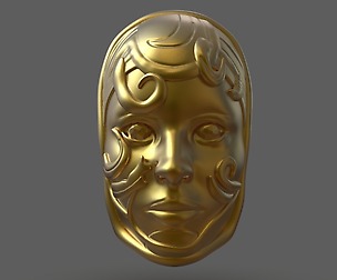 Lyssa's Mask from Guild Wars 2