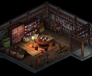 Ancient Chinese Children Toy Store
