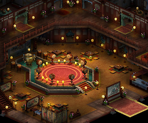 China-Tang Dynasty-Hotel-Interior