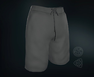 Gray Shorts
