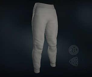 Gray Sport Pants