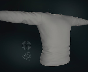 Gray Long Sleeve T-Shirt