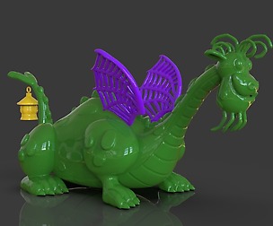 Pete´s Dragon Figurine
