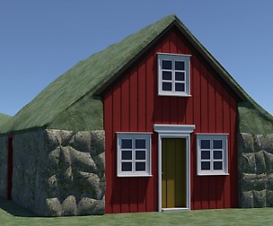 Turf house