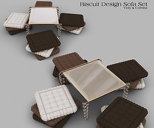 Biscuit Design Sofa Set